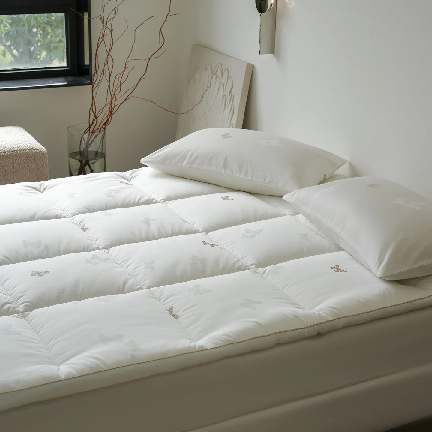 고급 5성급 호텔 면 매트리스 부드러운 매트리스 매트리스 홈 침실 매트 다다미 침구 바닥 이불 매트