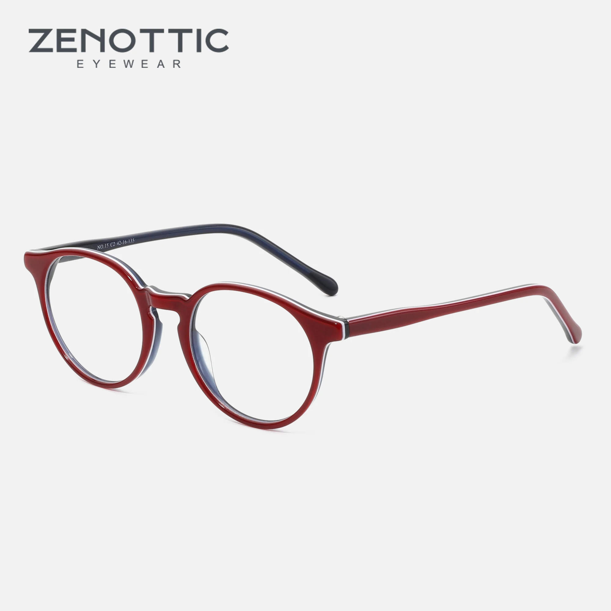 ZENOTTIC Kids Round Optical Glasses Frames for Child Boy Girl Myopia Prescription Eyeglass Clear Eyewear Spectacle Oculos