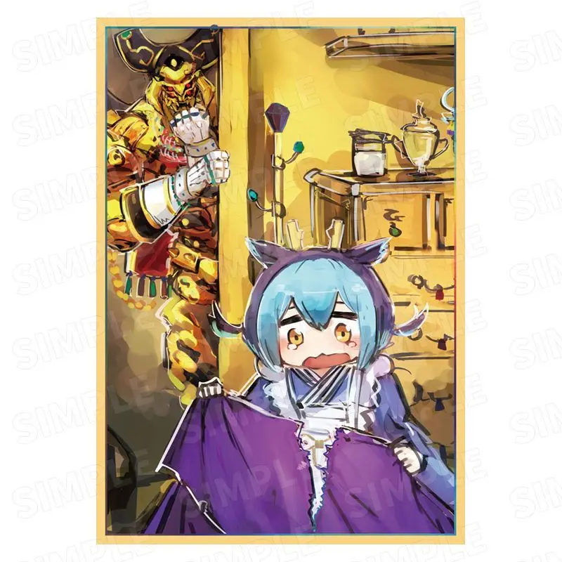 Yu-Gi-Oh! DragonMaid Premium Card Sleeves (100pcs)  Glossy Finish,  Official Konami Yugioh Chronicles Deck