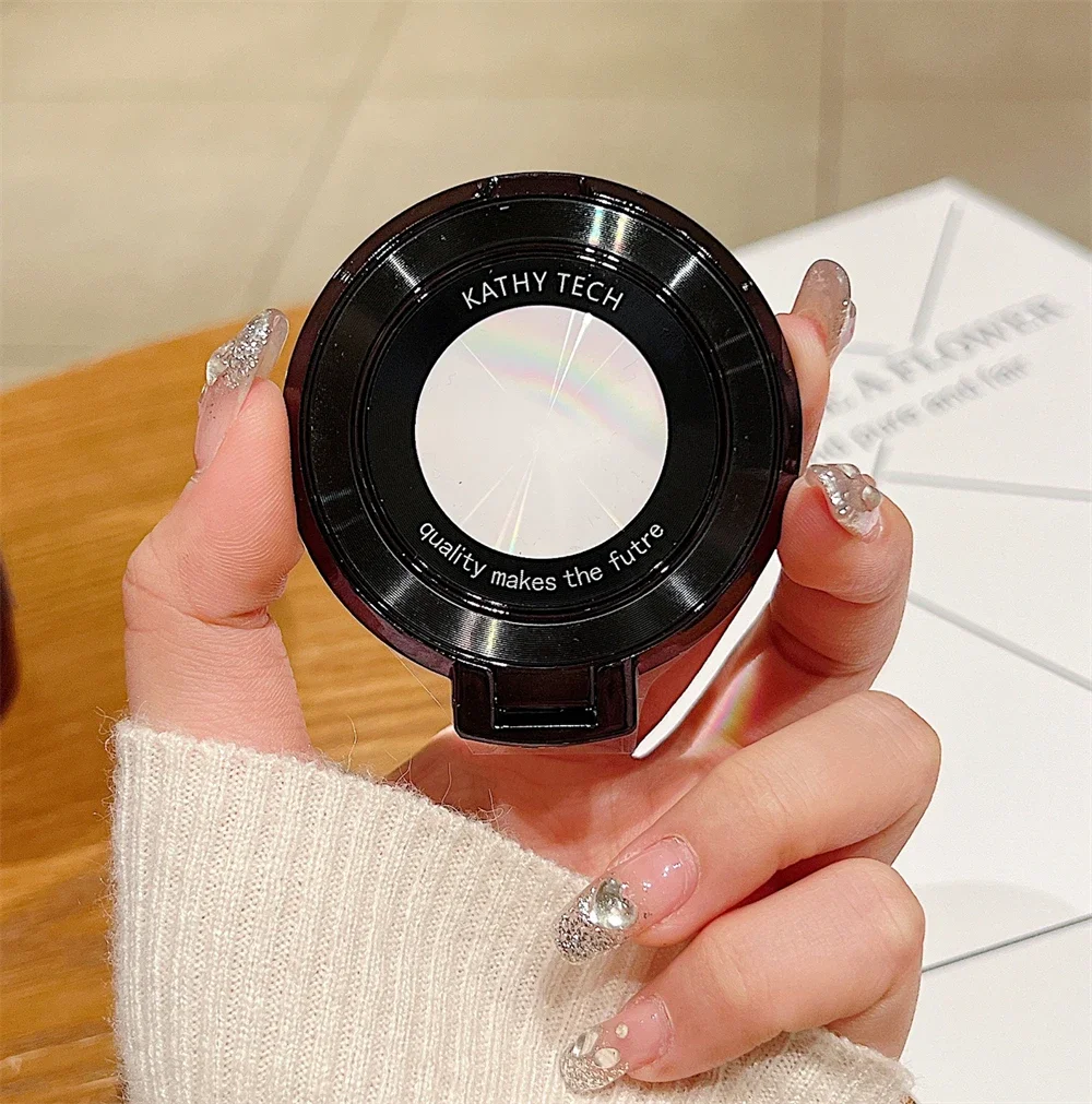 Universal Luxury Quicksand Bracket Ring Stand Phone Holder Cover Accessories