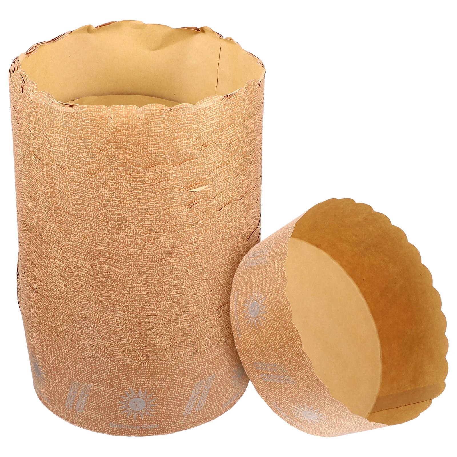 

Paper Cups Muffin Liners Bread Baking Jumbo Brownie Cake Tray Pan Size Crumbcake Papers Cupcake Molds