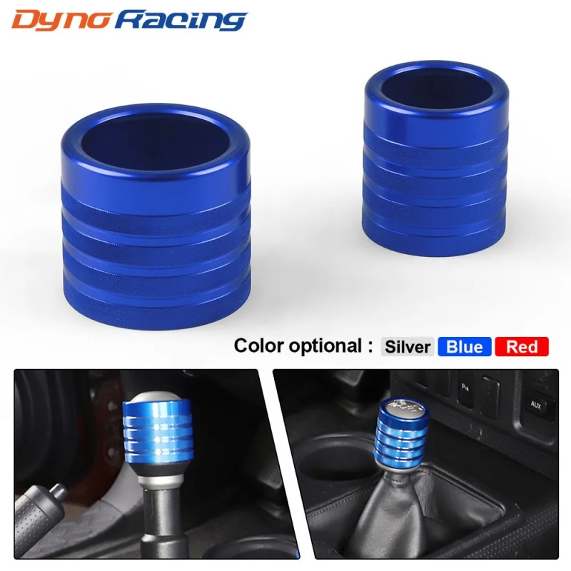 

Car Modification Gear Sleeve Aluminum Gear Head Handbrake Cover Accessories Suitable for ToyotaFJCruiser07-21