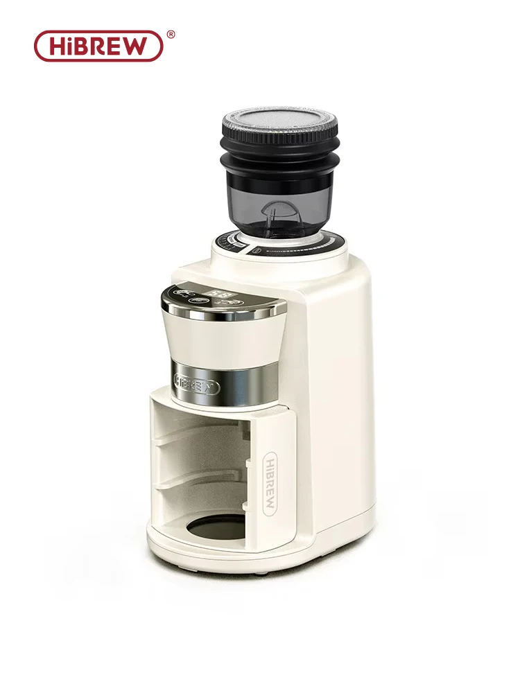 Automatic Burr Mill Electric Coffee Grinder 34 Gears for Espresso American Coffee Pour Over Visual Bean Storage G3A