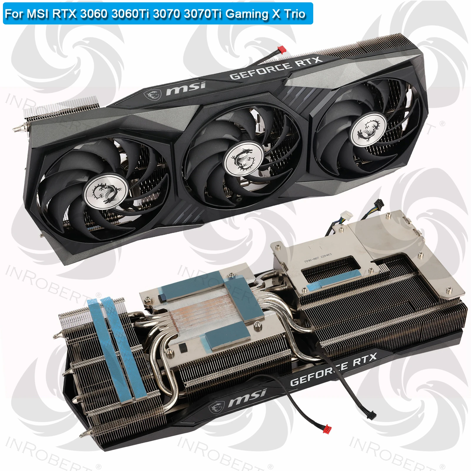 Original RTX3060 Graphics Card Heatsink For MSI RTX 3060 3060Ti 3070
