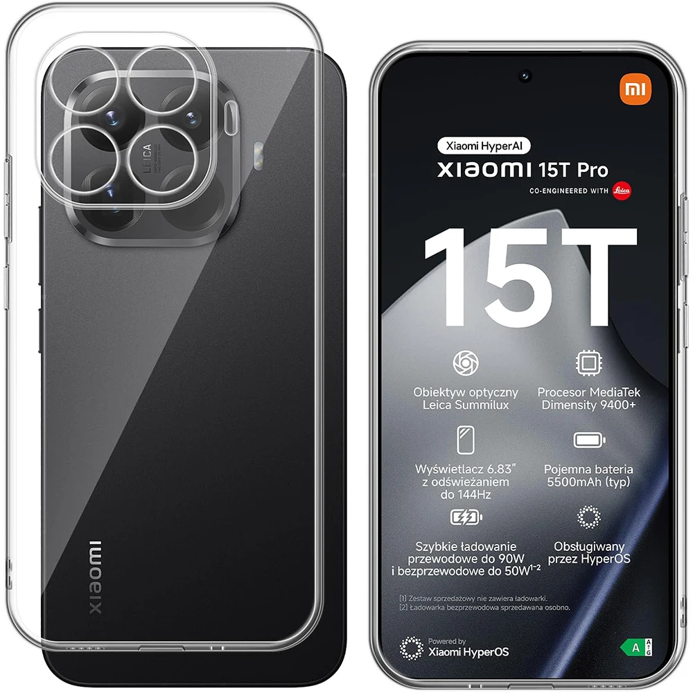 Ultra Thin Clear Soft TPU Camera Protection Back Case Cover