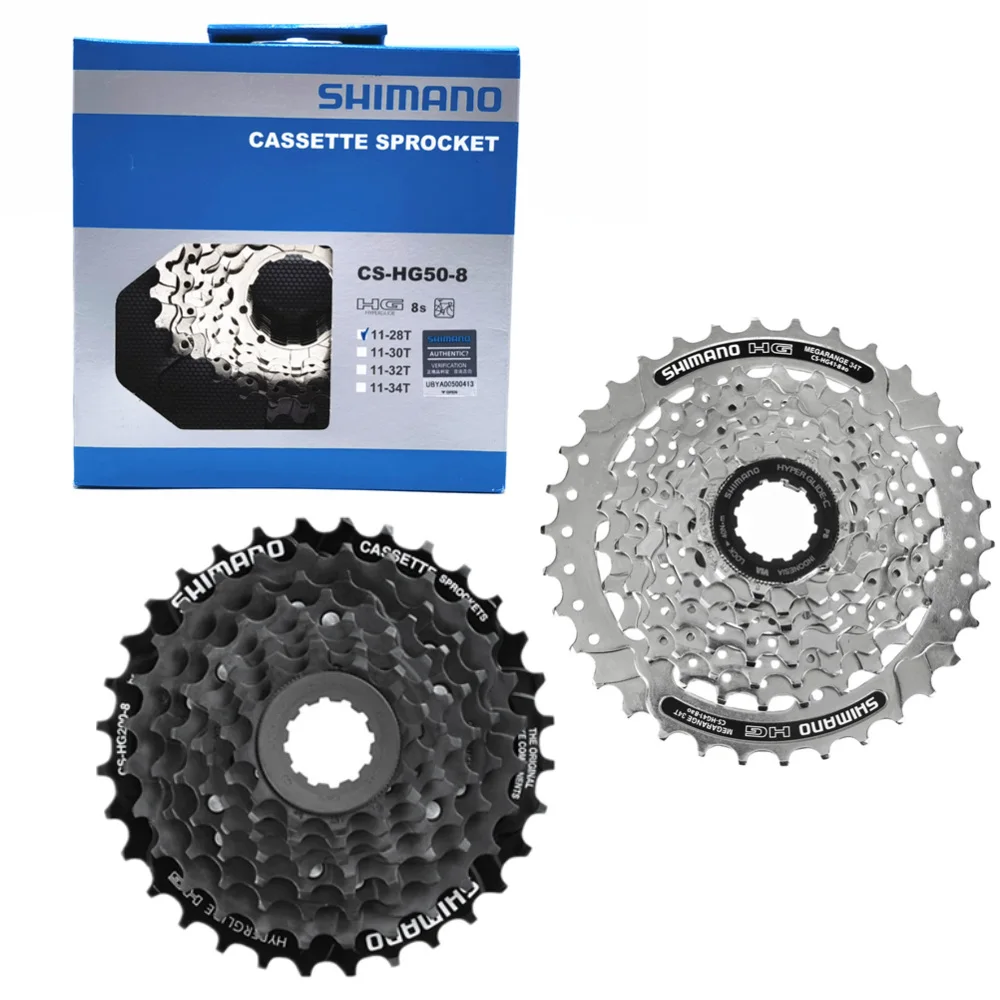 Кассета Shimano CS-HG41-8 HG51 HG50 HG31 HG200 для горного и шоссейного велосипеда, 8 s, 8 скоростей