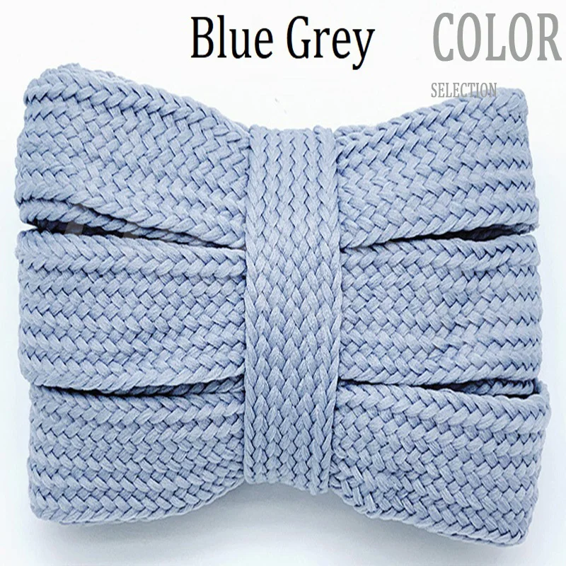 Premium 20mm Thick Flat Colored Soft Shoelaces
