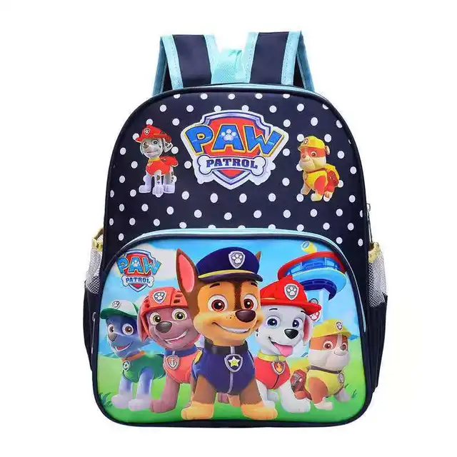 Paw Patrol Cartoon Backpack Chase Ryder 
