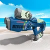 Fully Automatic Water Gun Continuous Water High Capacity Lighting and Sound Effects Outdoor Water Playing Toy for Kid Mercury M2 6