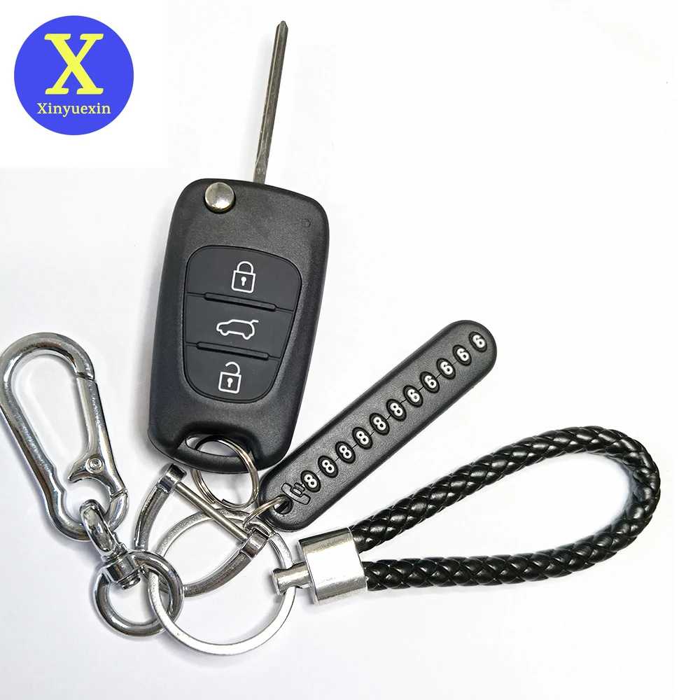 Xinyuexin Replacement Remote Car Key Shell Flip Folding Key Case For Kia K2 K5 Rio 3 Picanto Ceed Cerato Sportage For Hyundai