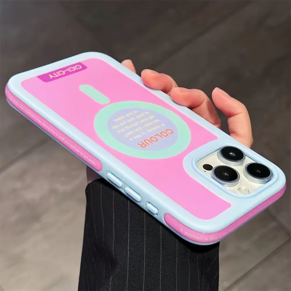Ultra Slim MagSafe Magnetic Phone Case - Shockproof Matte PC Cover with Air Wireless Charging Compatibility