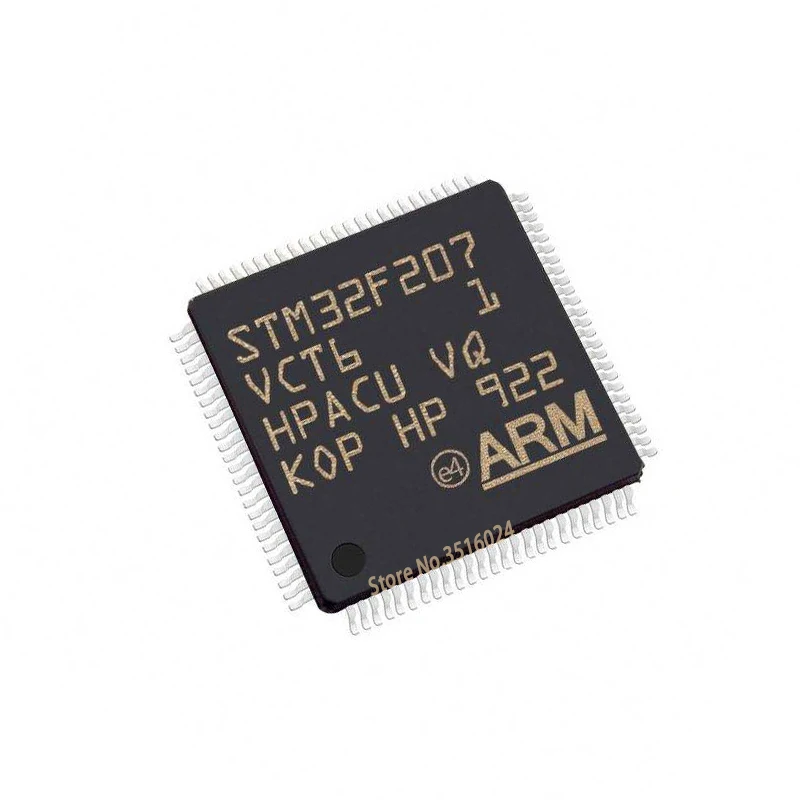 1PCS/lot STM32F207VCT6 STM32F207VET6 LQFP100 STM32F207IGT6 LQFP176 ...