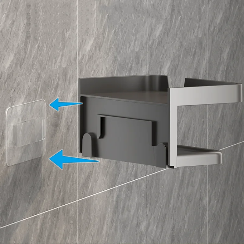 Wall Mounted Toilet Paper Holder Storage Rack Bathroom Kitchen Toilet Paper Roll Holder toilet paper holder toilet paper rack toilet roll holder