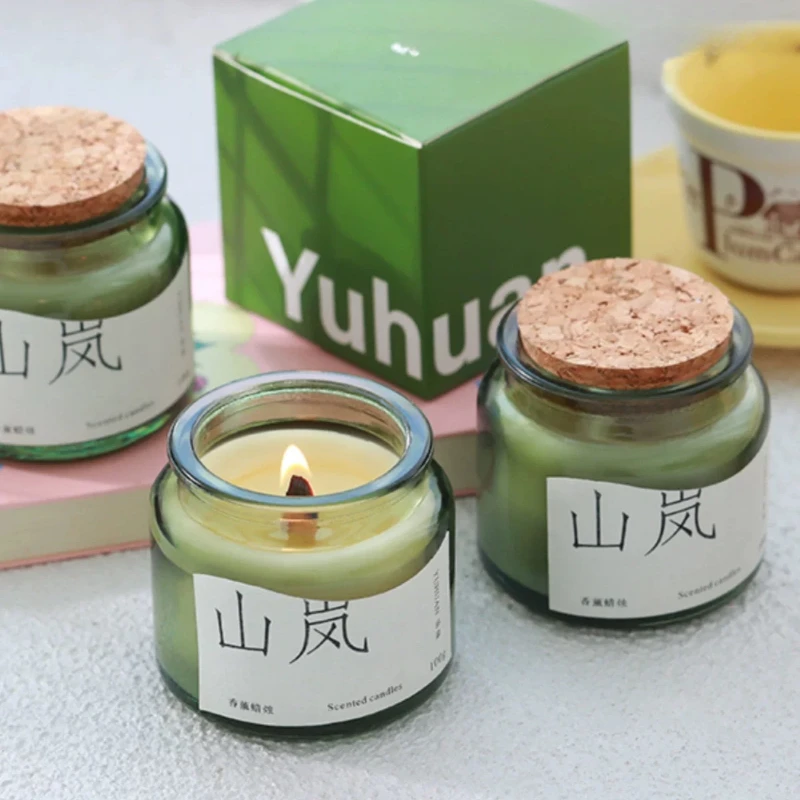 Aromatherapy Candles for Relaxation and Air Purification - Long-Lasting Fragrance for Home and Bedroom