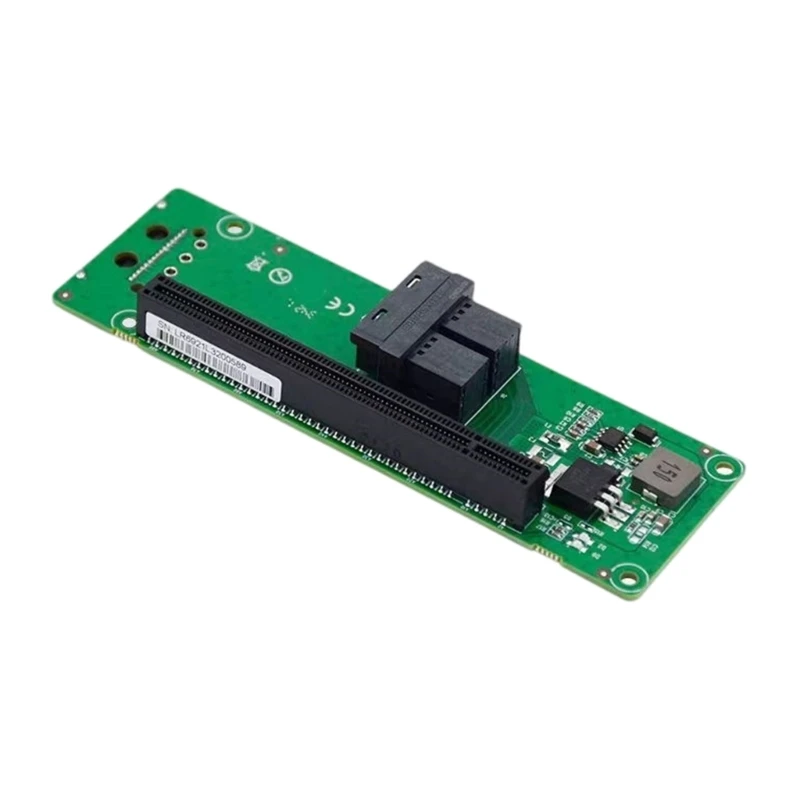 

2 Port SFF 8643 to PCle x16 Expansion Card Slot Adapters Converters Board