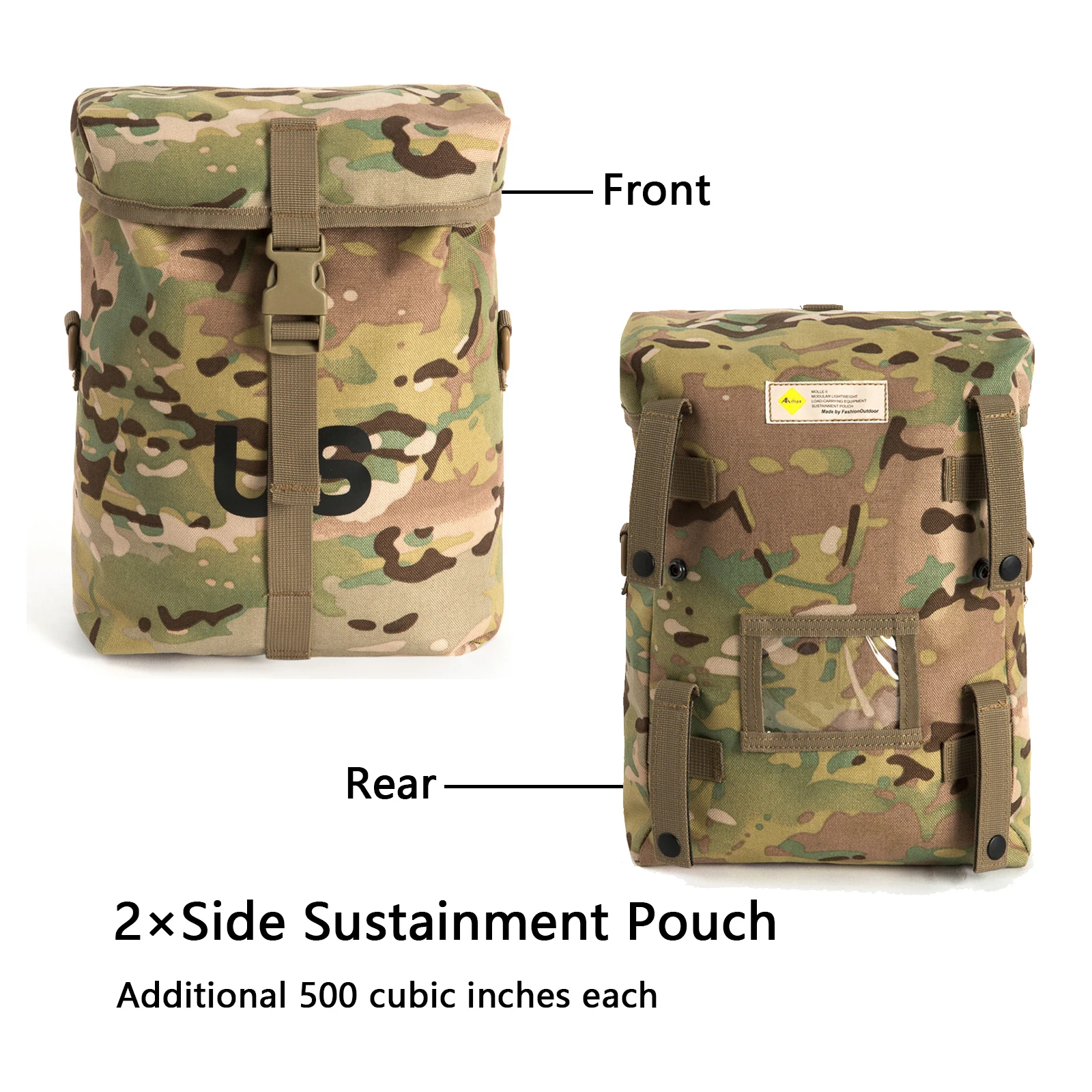 MOLLE SUSTAINMENT POUCH サイドポーチ 4点セット MOLLE