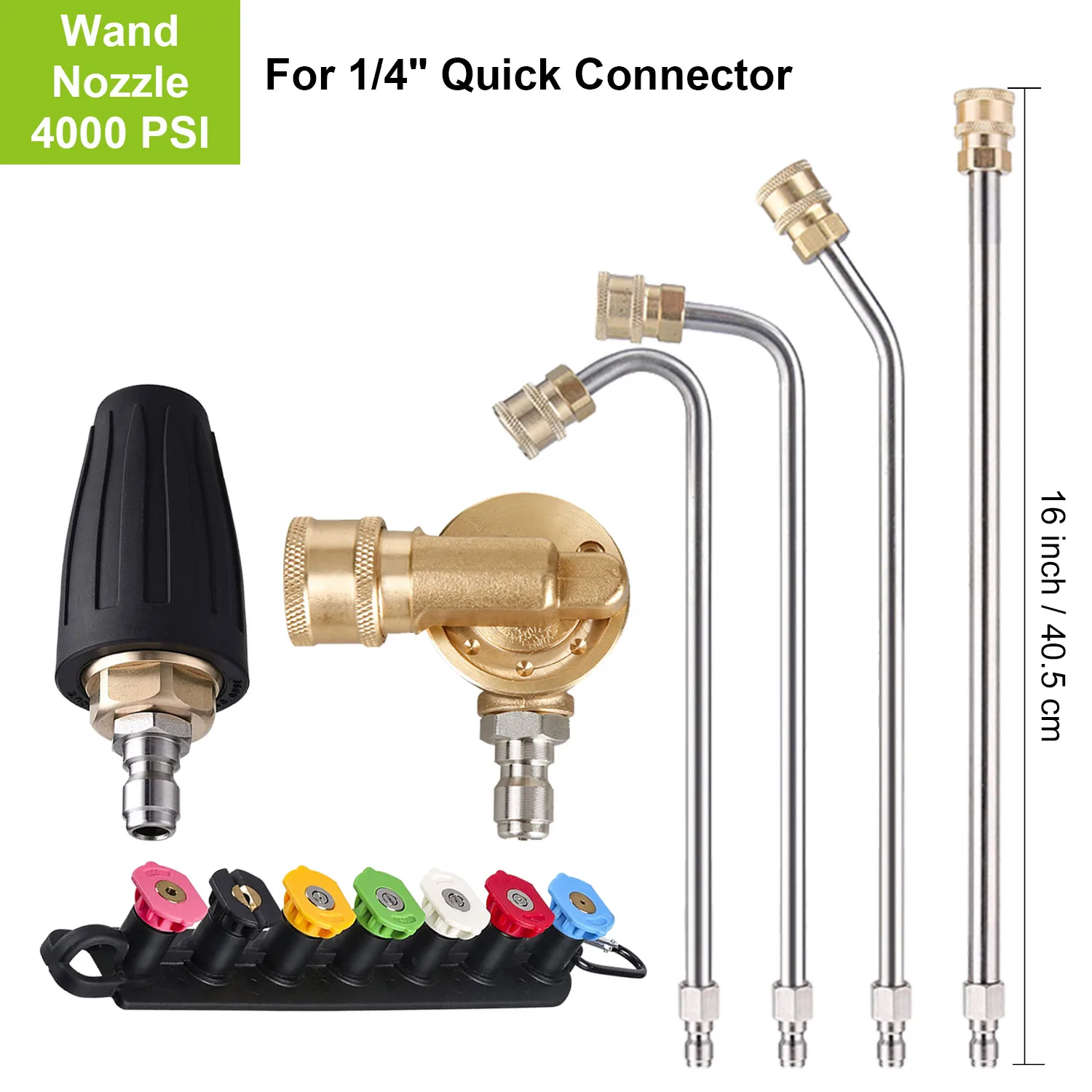 Lanzenverlängerung Für Hochdruckreiniger Der Kärcher K-Serie K2 K3 K4 K5 K6 K7 280 Bar Ersatzlanze Mit 5 Jet Wash Dusen Hochdruckpistolen Zubehor F 88784801