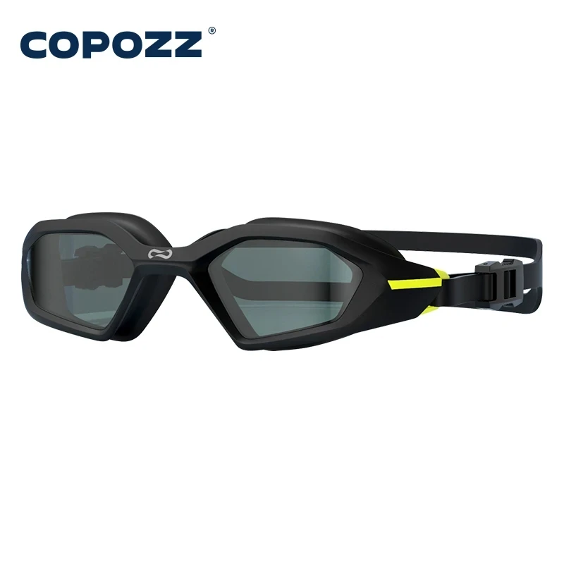COPOZZ Professional Female Swimming Goggles Electroplate Swim Glasses Anti Fog UV Protection Adjustable Adult Swim Eyewear Men swimming goggles