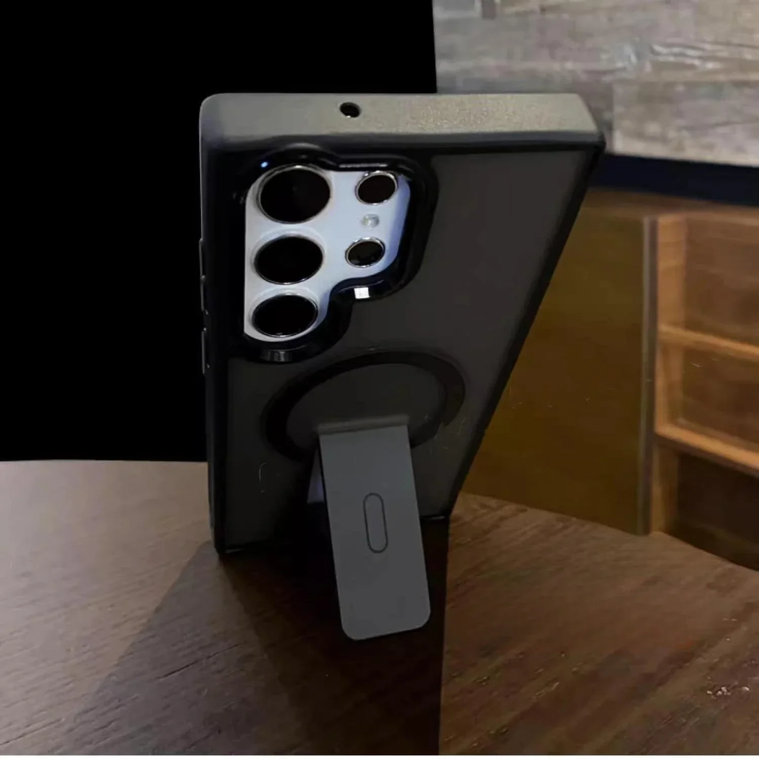 Frosted Magnetic Shockproof Phone Case - Durable Protective Cover