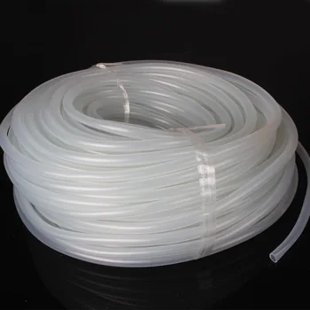 Silicone Aquarium Oxygen Pump Hose, Air Bubble Stone, Fish Tank, Pond Pump Tube, Food Grade Material, 4*6mm, 1m, 3M, 5m, 10m 1