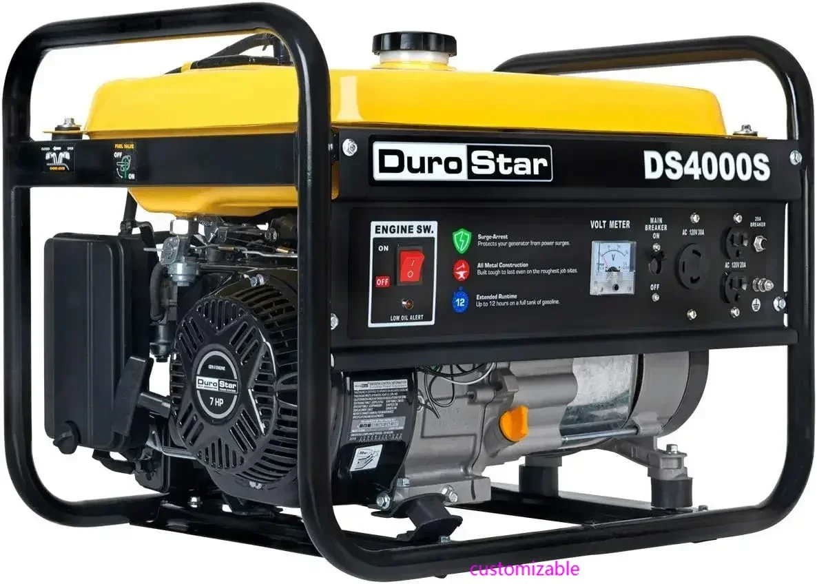 New DS4000S Portable Generator,Plenty of Power – With 4,000 peak watts and 3,300 running watts Yellow/Black  | USA | NEW