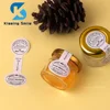 1oz  Mini Honey Jar For Bulk Gold Lid Glass Bottle Set or With Custom Label Wedding Sticker Gift Lots Food Storage Containers 1
