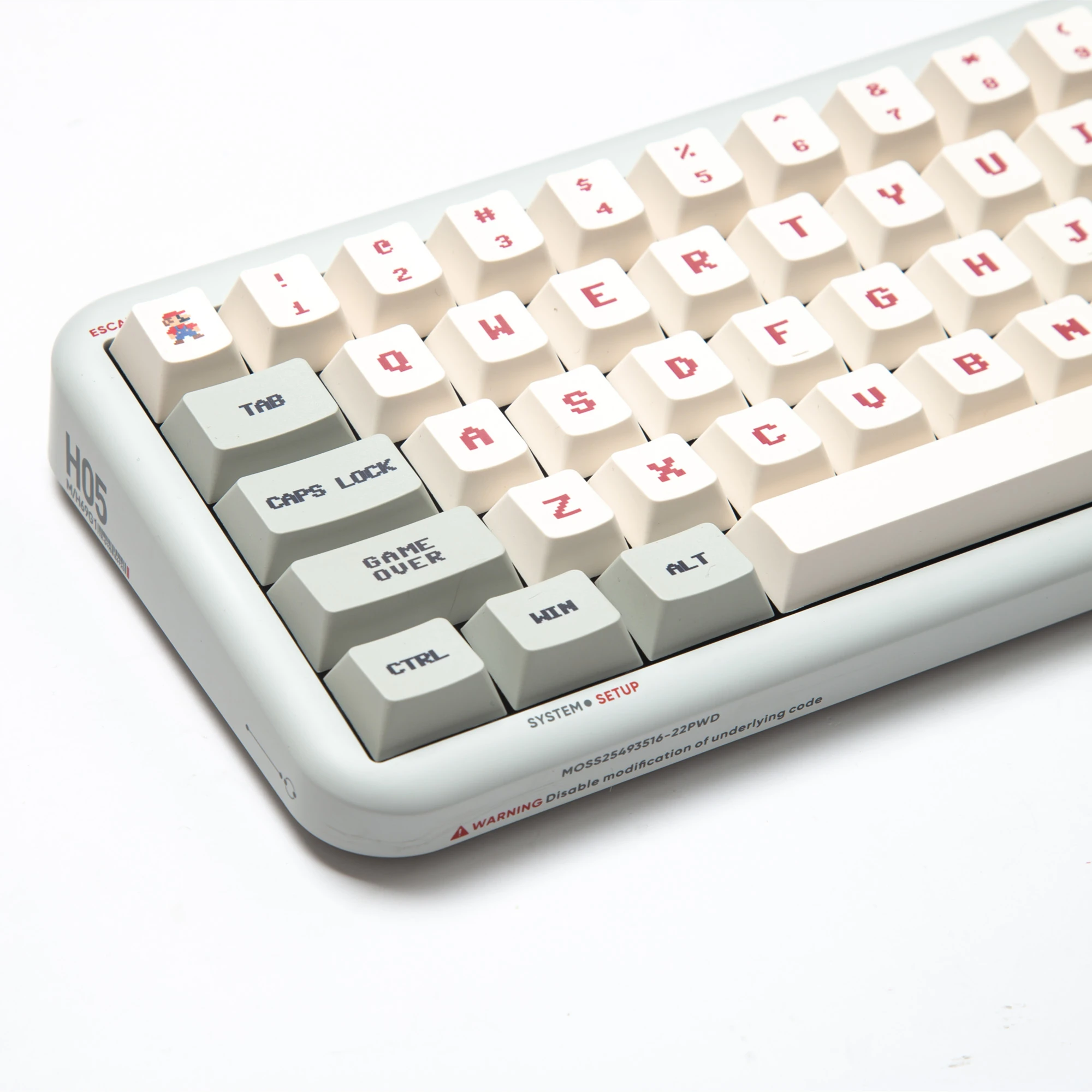 

142 Keys Retro Gameboy Cherry Keycap PBT Dye Sub Keycaps For Gateron Cherry Mx Switches Mechanical Keyboard 61/64/68/87/96/104