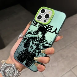 Levi Ackerman Attack Titan Matte Silver Phone Case for iPhone 13 Pro Max (CYG - 3Z212243C1)