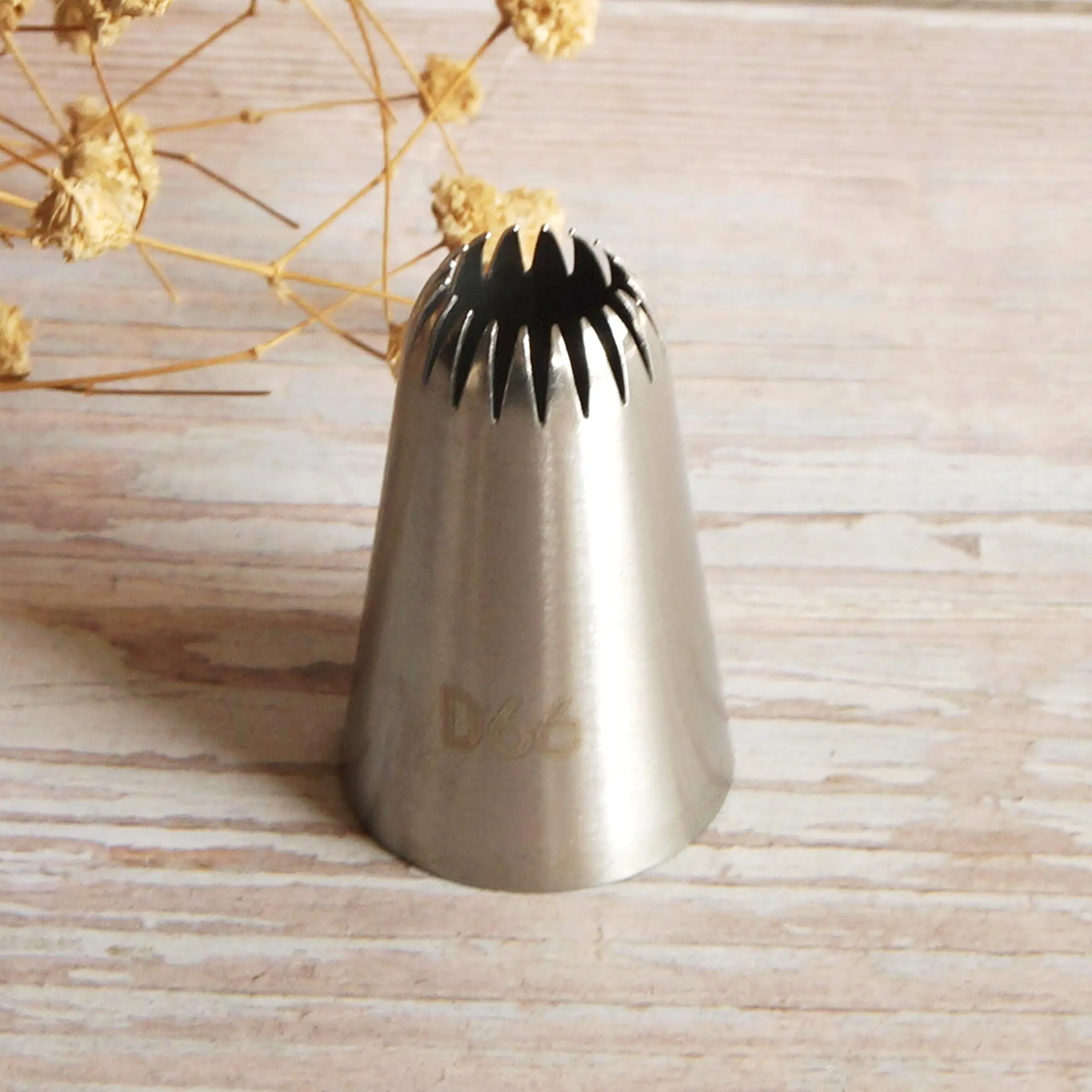

#D66 Stainless Steel DIY Icing Piping Tips Cupcake Cake Cream Piping Nozzle Cookie Parsty Fondant Cake Decorating Tool