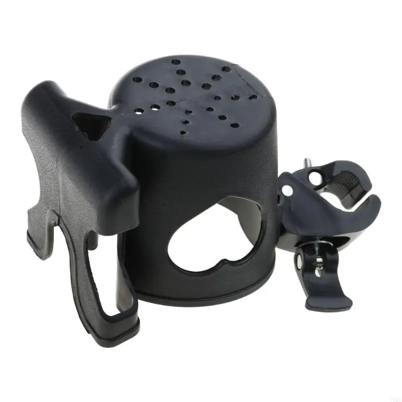 J6BE Stroller Cup with Smartphone Mount Elegant Designings Pushchair Drink Stand