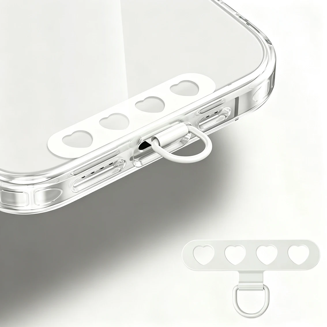 Durable Metal Phone Lanyard with Rotating Strap Connector