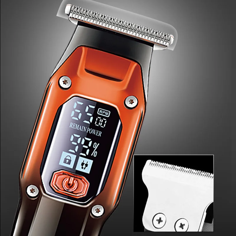 Tondeuse À Cheveux Kemei KM-658 Sans Fil-4