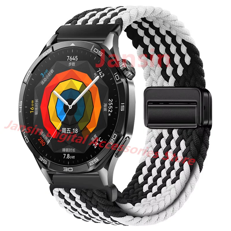Nylon Weaves Magnetic Bracelet Wristband - 22mm Strap
