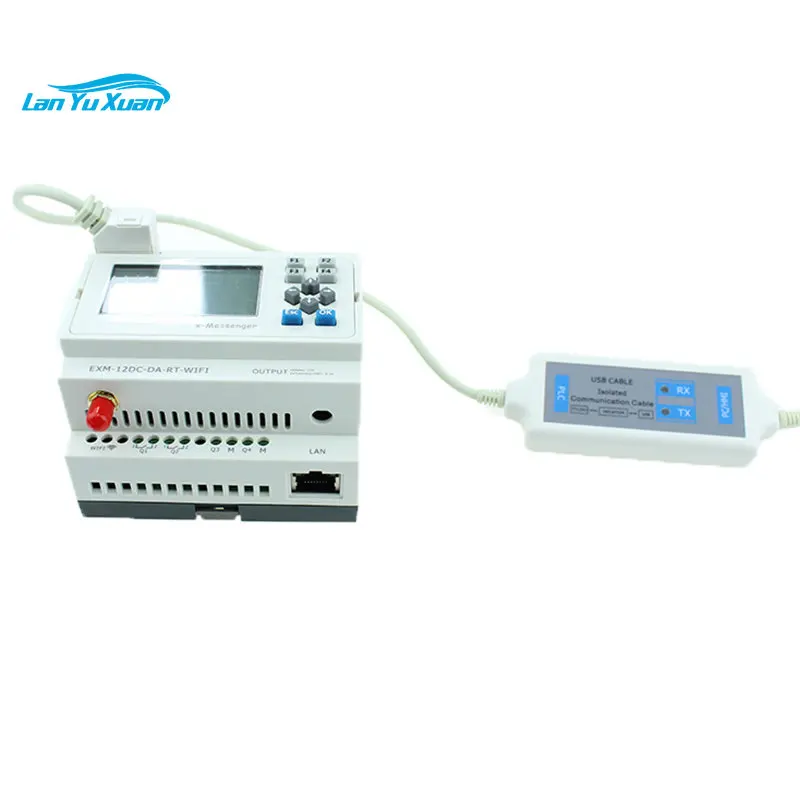 

USB CABLE ELC-PLC series Logic USB Interface Cable ELC-USB RIEVTECH calender heat press machine plc contrologix modem hmi plc