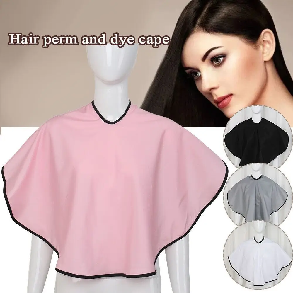 Anti-static Hair Cutting Cape Hot Reusable Waterproof Dyed hair shawl Salon Tool Hairdressing Cloth