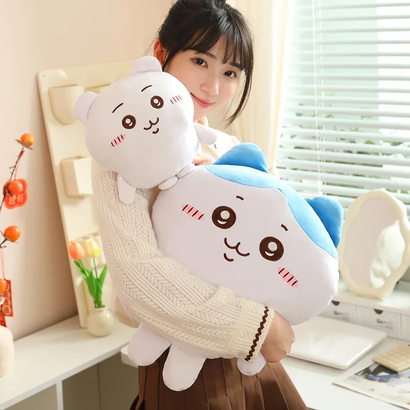 Comfortable Chiikawa Hachiware Cushion Lovely Throw Usagi Japanese Style Anime Kawaii Sofa Bed Back Cushion Home Decor Girl 2