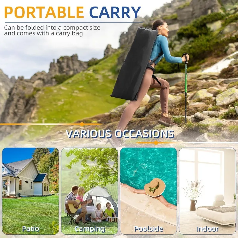 Extra Wide Camping Cot 6