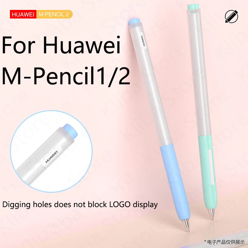 Per Huawei M-Pencil 1 2 generazione custodia protettiva in Silicone antigraffio custodia per penna stilo con pennino per accessori M-Pencil 2nd