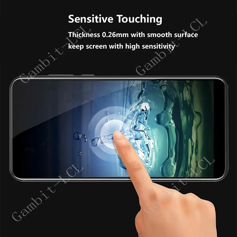 Enhanced Protection Glass + Case Cover with Tempered Screen Protector and Durable Phone Film