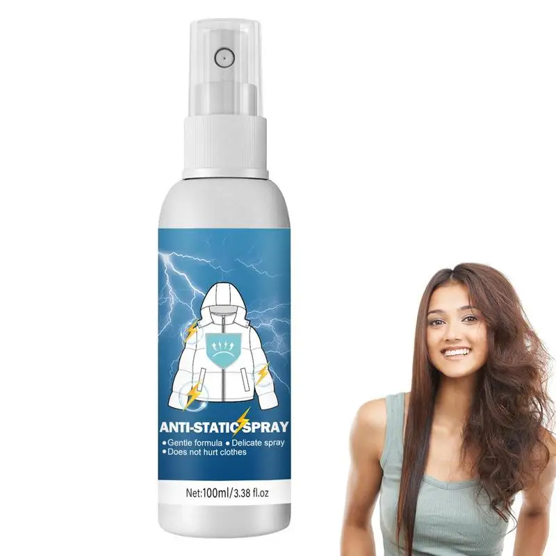 Anti Static Spray Aromatic Non-toxic Long-lasting Nti-static Spray Make Clothes Smooth Water Agent Portable Household Clothing