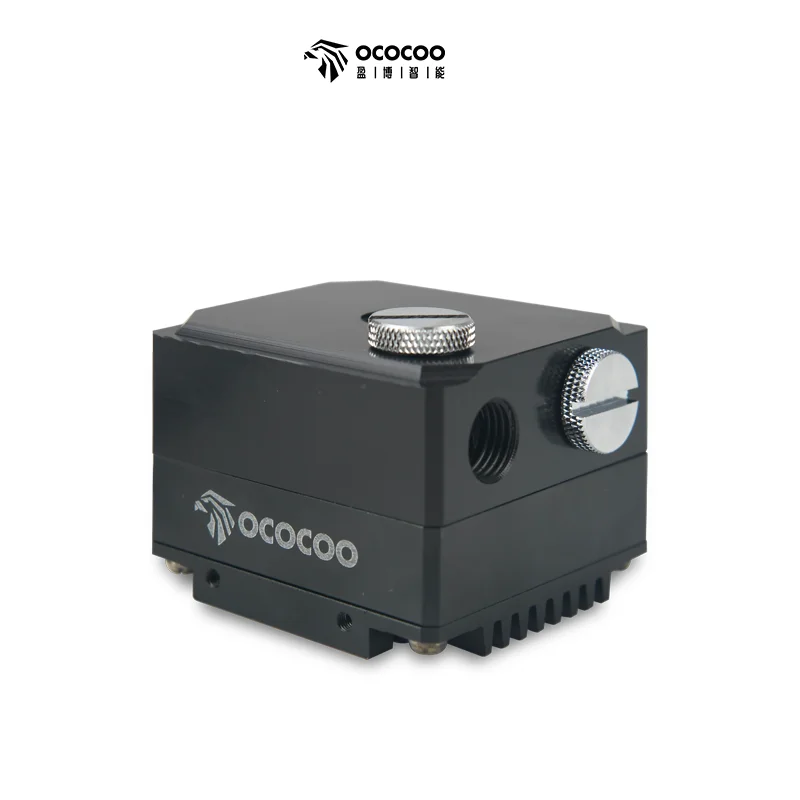 Radiador Refrigerando de Água da Liga de Alumínio Occoo-silenciosa Elevador Alto 12v 600l h Faça Você Mesmo Acessórios do Computador H06a - Imagem 2