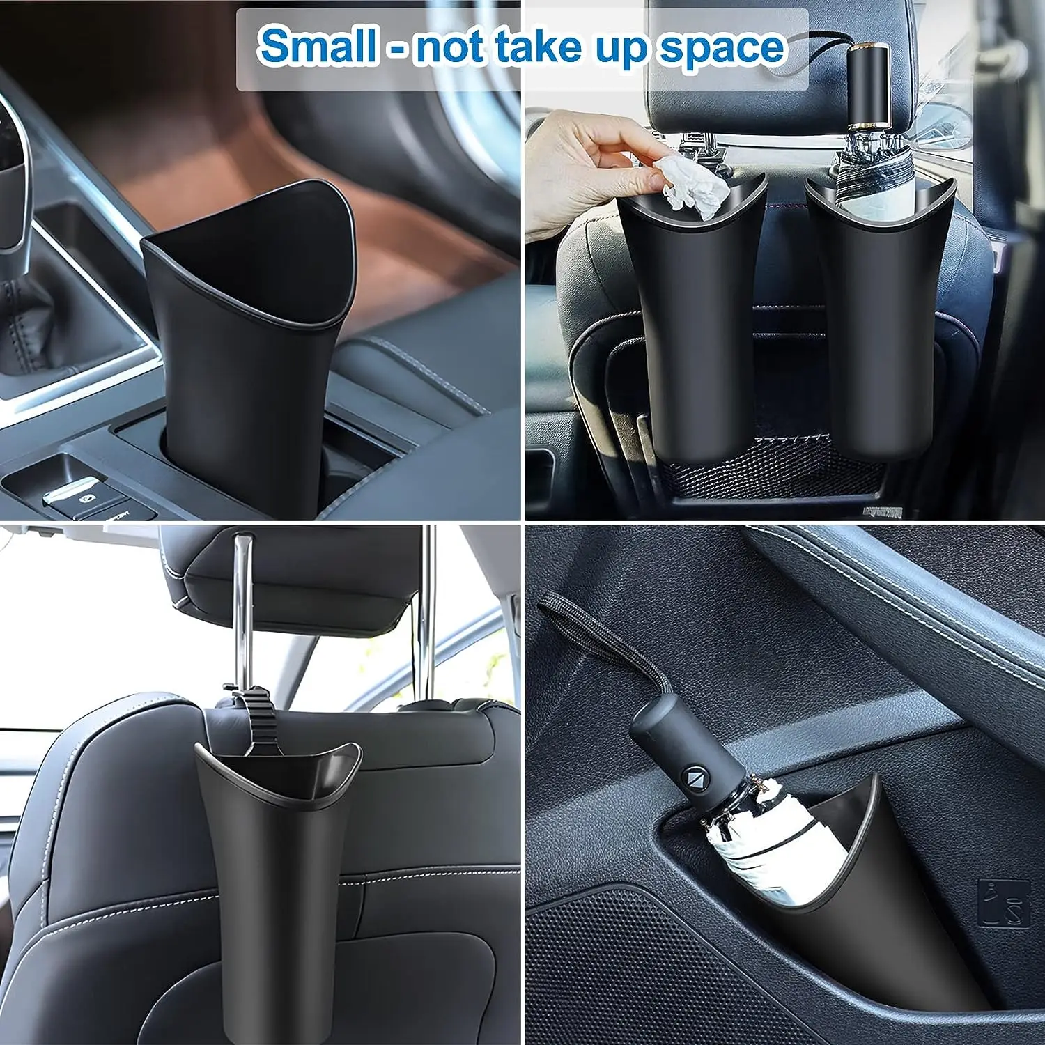 Car Umbrella Storage Box Versatile Space Saving Auto Umbrella Rack Holder Car Backseat Cup Holder Garbage Can umbrella holder,car storage box