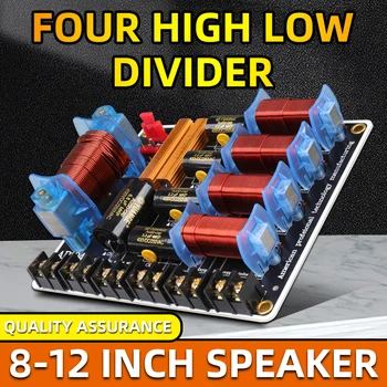 600W 패시브 5 유닛 4 고 1 저 주파수, 3 유닛 2 고 1 저 주파수 분할기, 홈 스피커 필터, 크로스 450-2300H