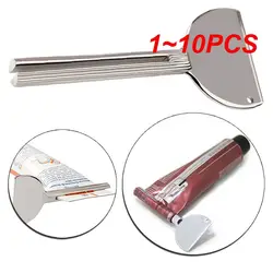 1~10PCS Tube Toothpaste Squeezer Wrenches Roller Dispenser Toothpaste Wringer Tool Metal Hair Dye Color Key Bathroom Accessories