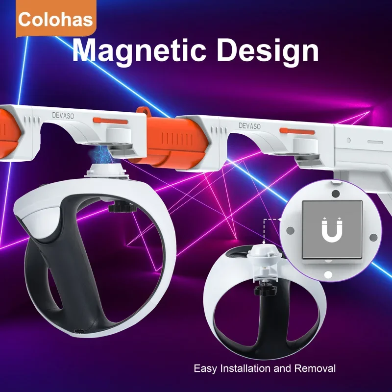 For Sony PS VR2 Shooting Game Controller Inventory Accessories Body Induction Magnetic Suction Christmas Gift Games Accessories