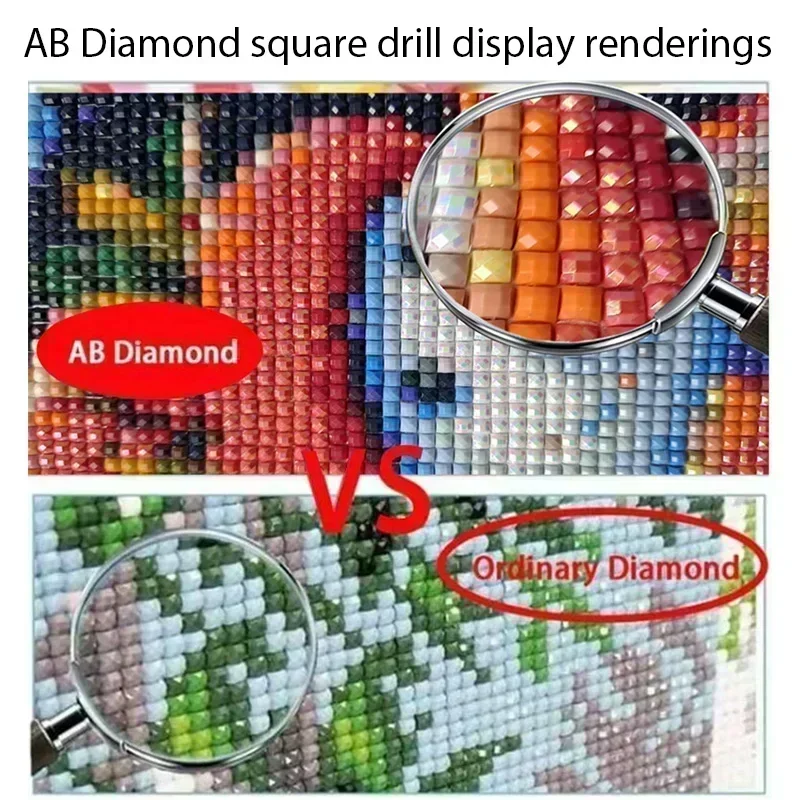Zariocy 5D Diamond Painting Natale, Pittura Diamante Kit Cane Di