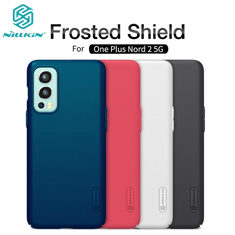

For OnePlus Nord 2 / CE2 5G Case NILLKIN Frosted Shield Business Luxuly Ultra-thin Hard Back Cover For One Plus Nord 2 / CE 5G