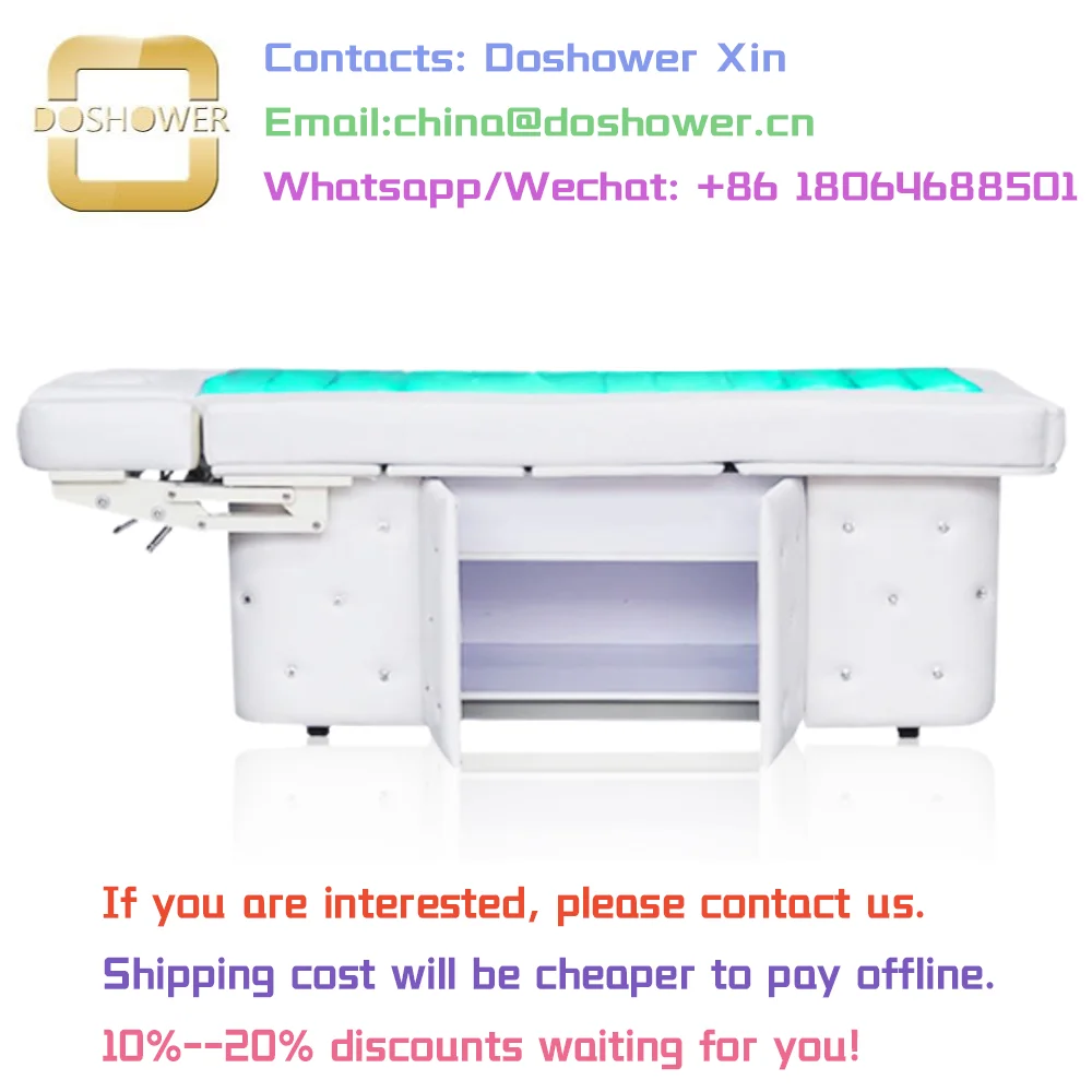 Water Therapy Bed With Colorful Led Light Of Hydrotherapy Water Massage