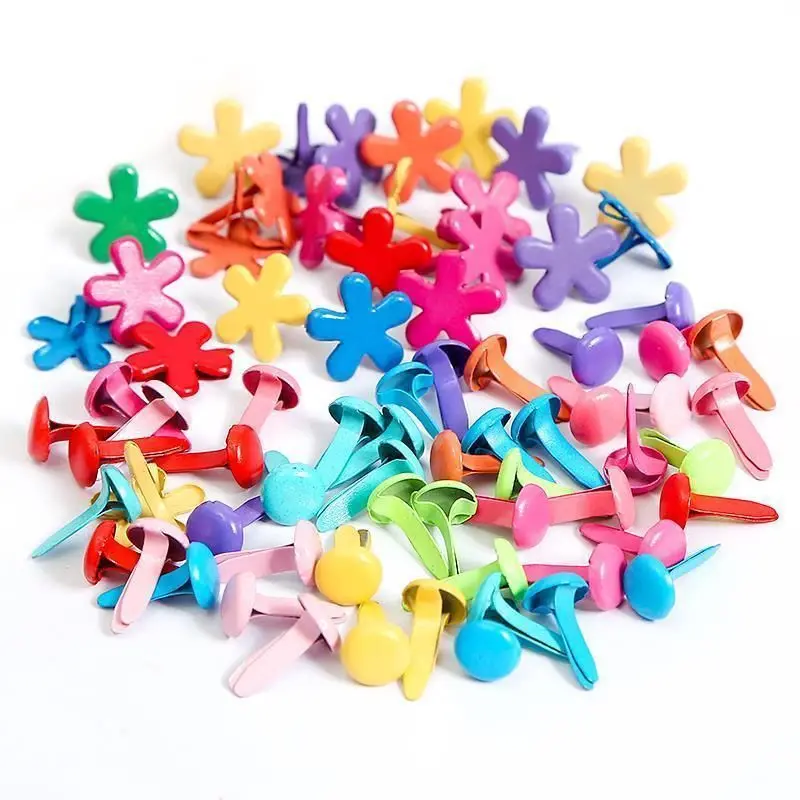 

Two Legged Nails, Colorful Children's Handmade DIY, Kindergarten Made Binding Materials, Nails
