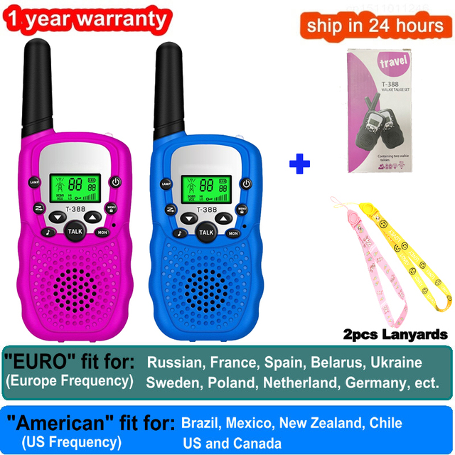 Walkie Talkie Kids Celular Toys Handheld Transceiver Highlight Phone Radio Interphone Children Talkie Walkie Birthday Gifts